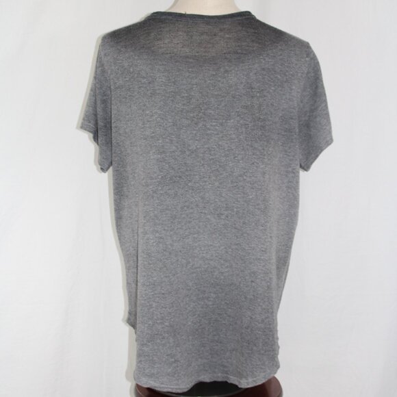 We the Free FP Women's Wildfire Pocket Tee Size L Gray with pocket - Picture 6 of 10